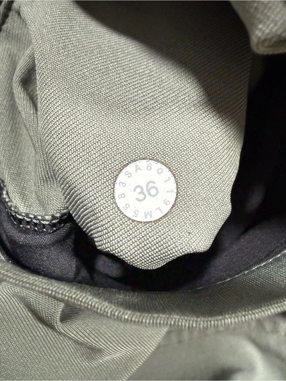 Men’s lululemon Willow Leaf Green ABC Classic-Fit 5 Pocket Pant Size 36